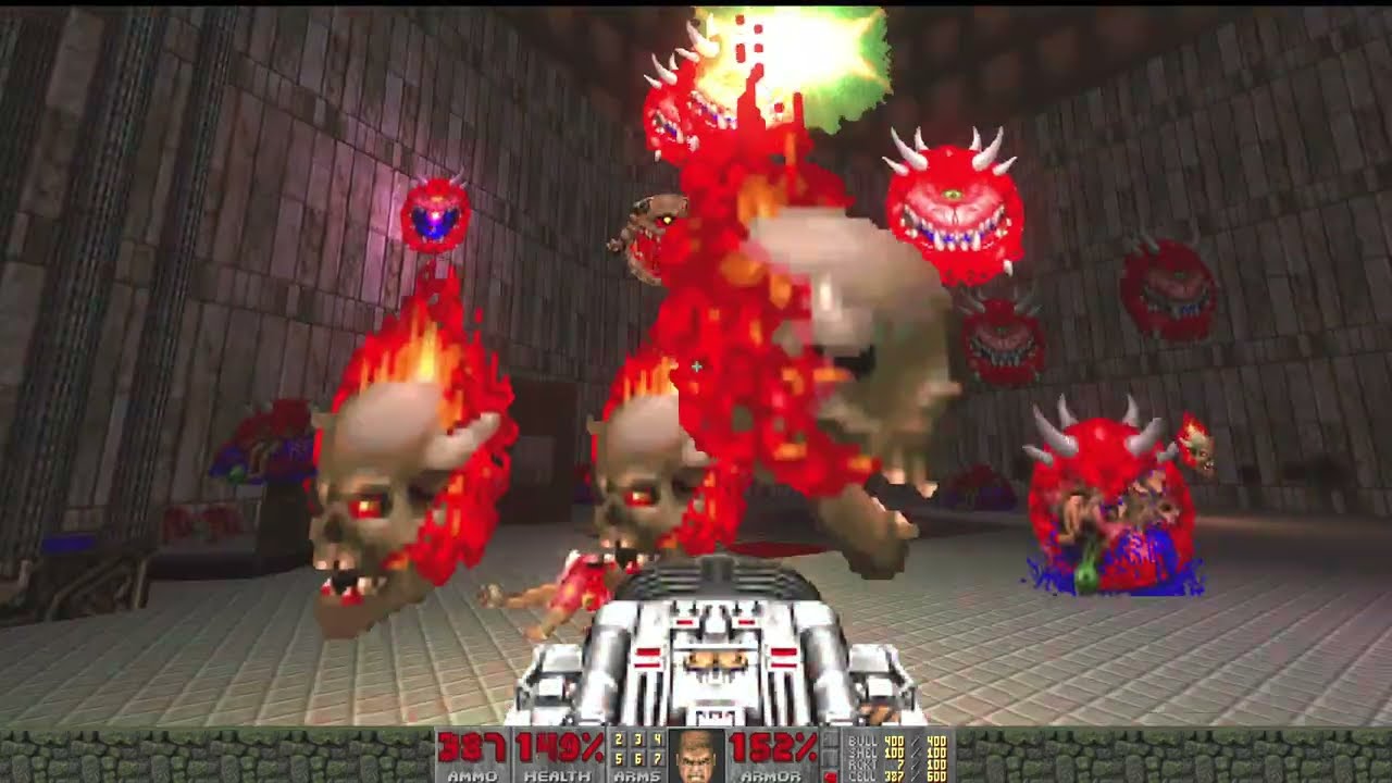 Bloodline Megawad|Map 21|Below The Stage| #doom