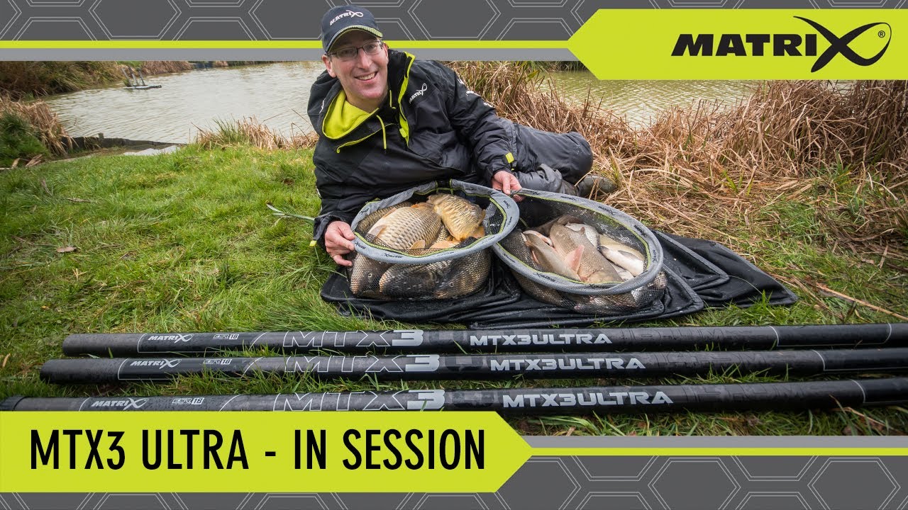 *** Coarse & Match Fishing TV *** MTX3 Ultra pole - In Session with Jon Arthur.