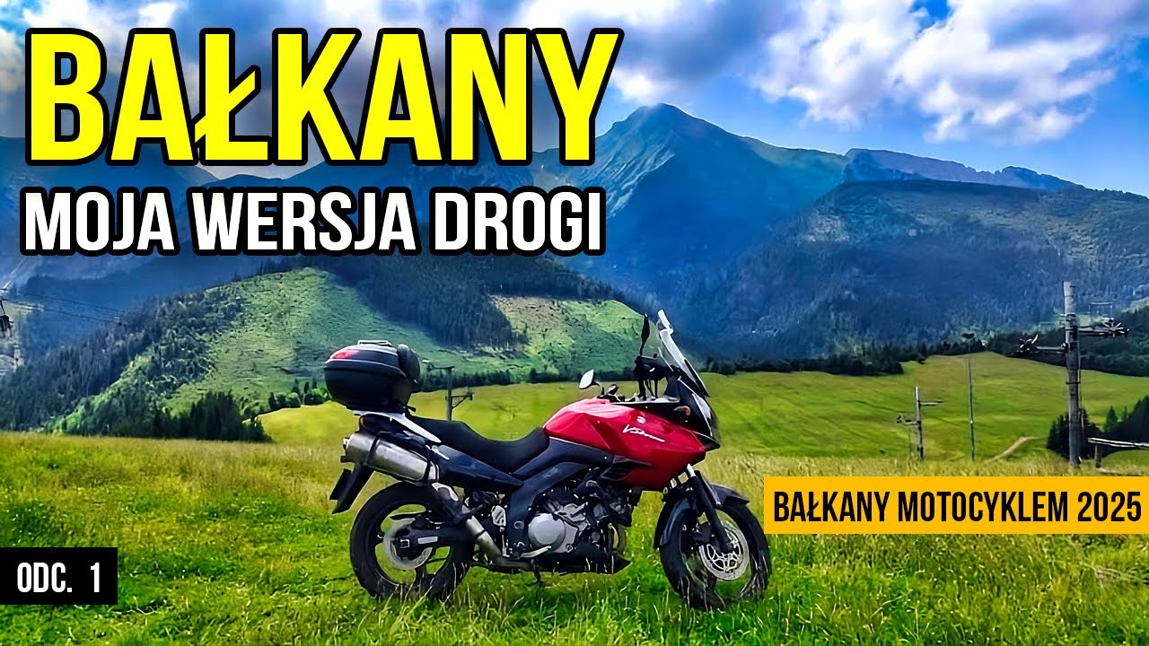 Bałkany motocyklem moja wersja drogi | 900 km do Rumunii | Dzień 1