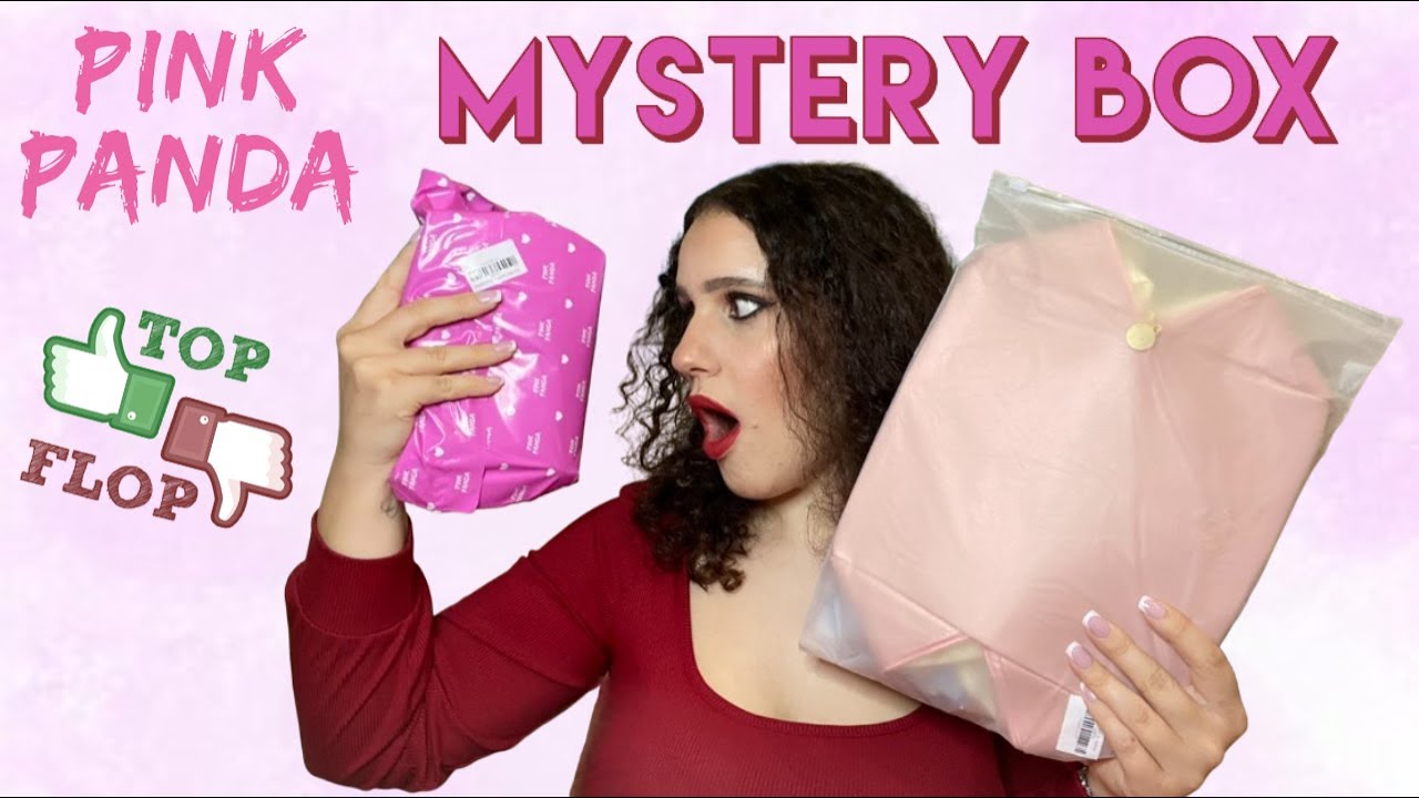 APRO DUE MYSTERY BOX DI PINK PANDA📦 *MI SARANNO PIACIUTE?🤷🏻‍♀️*