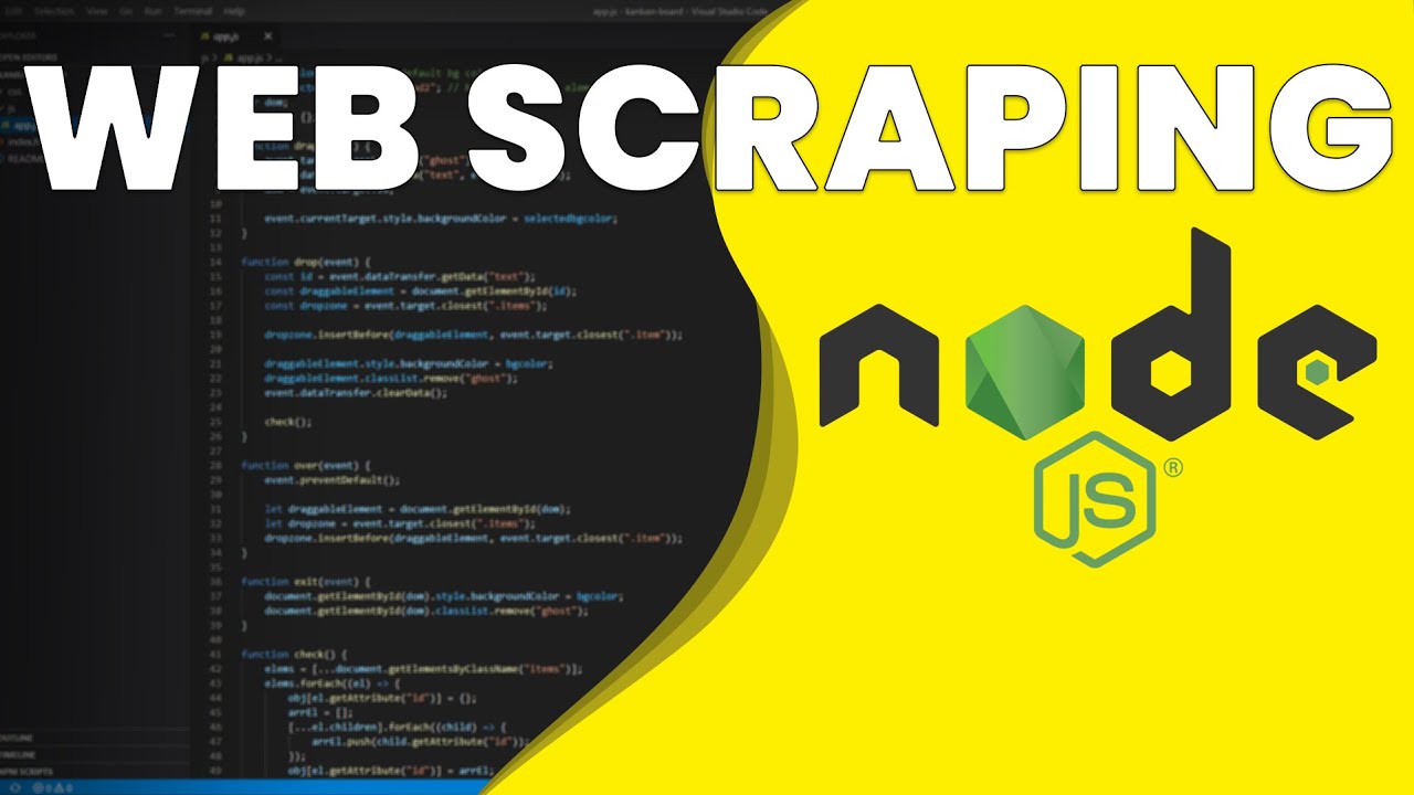 Web scraping com NODE.JS em 15 MINUTOS!