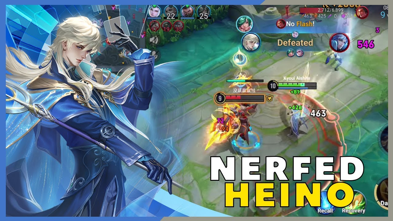 Nerfed Heino In Action | Honor of Kings