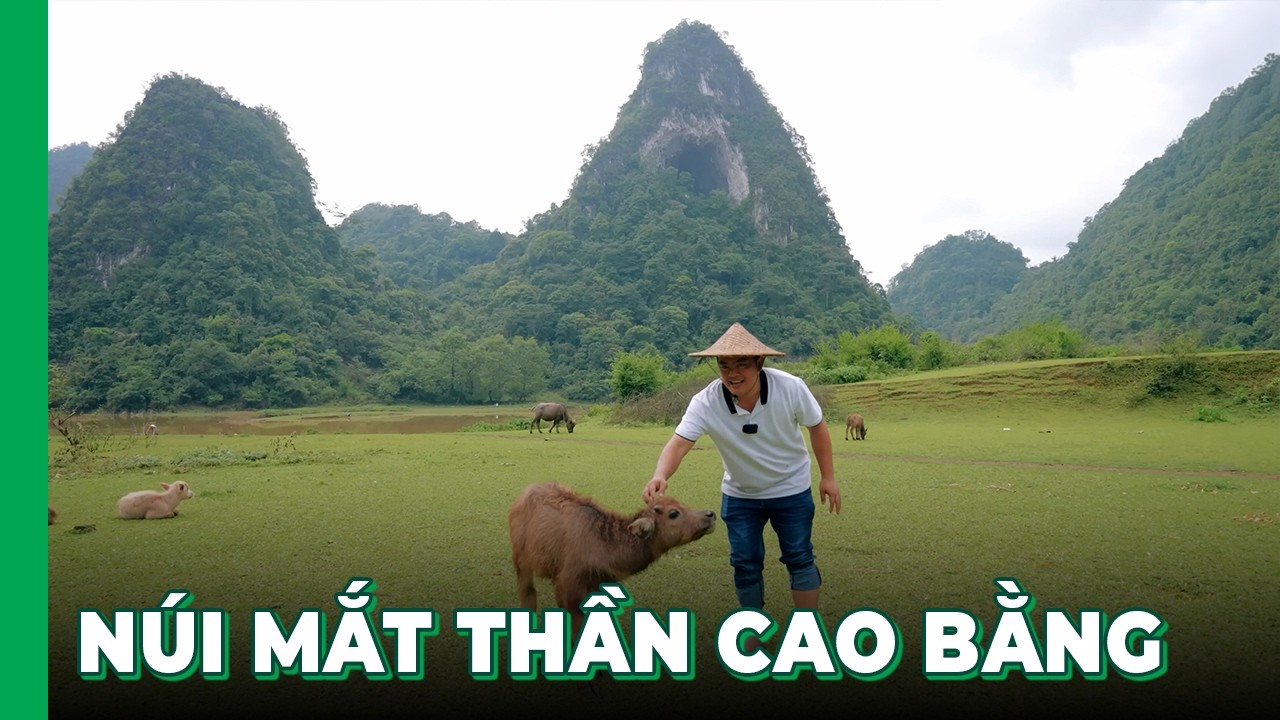 Hải SAPA TV khám phá TUYỆT TÌNH CỐC NÚI MẮT THẦN & thưởng thức đại tiệc nhiều món ngon tại Cao Bằng