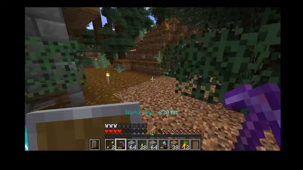 Minecraft - building a base...