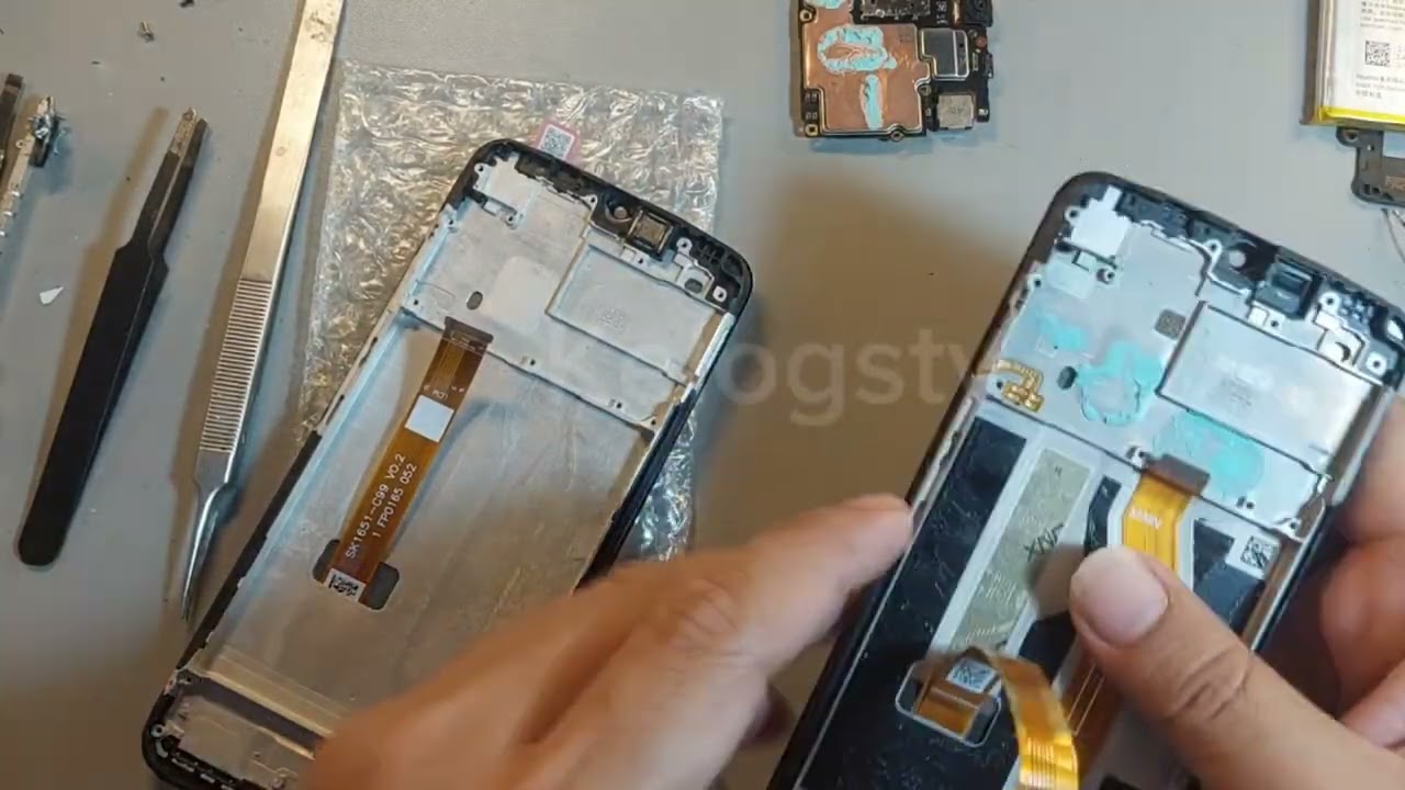 realme c21y lcd with frame replacement quick test
