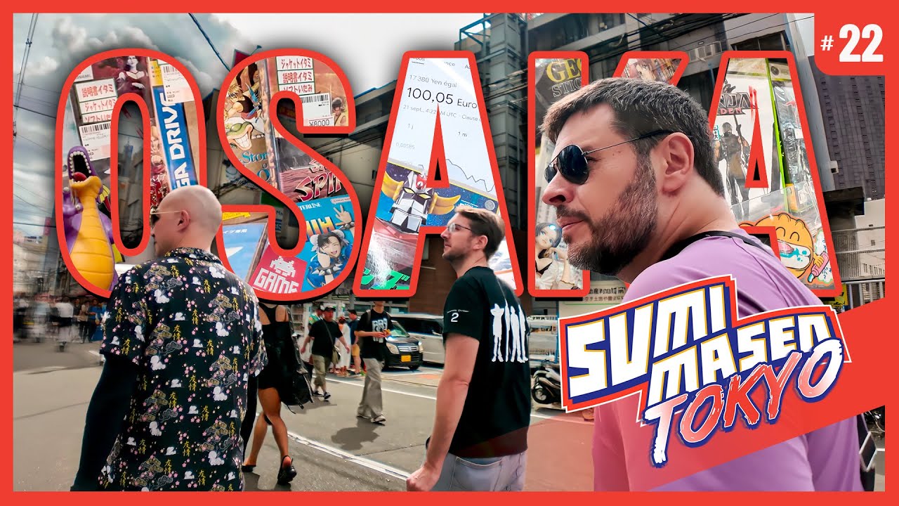 TOKYO GAME SHOW 2025, Le VLOG de SUMIMASEN TURBO à OSAKA