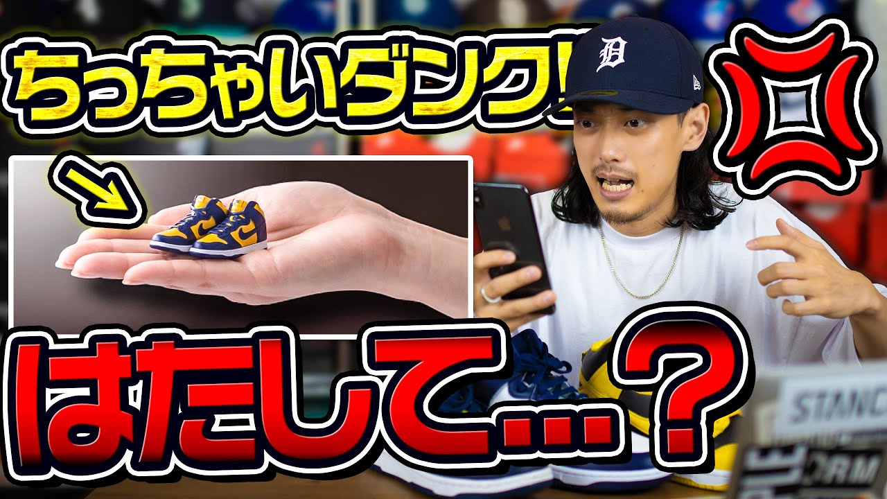 【ガチャ】これは集めたい！手のひらサイズのダンクが登場！【スニーカー】(ナイキ ダンク ハイ ミニチュア コレクション)