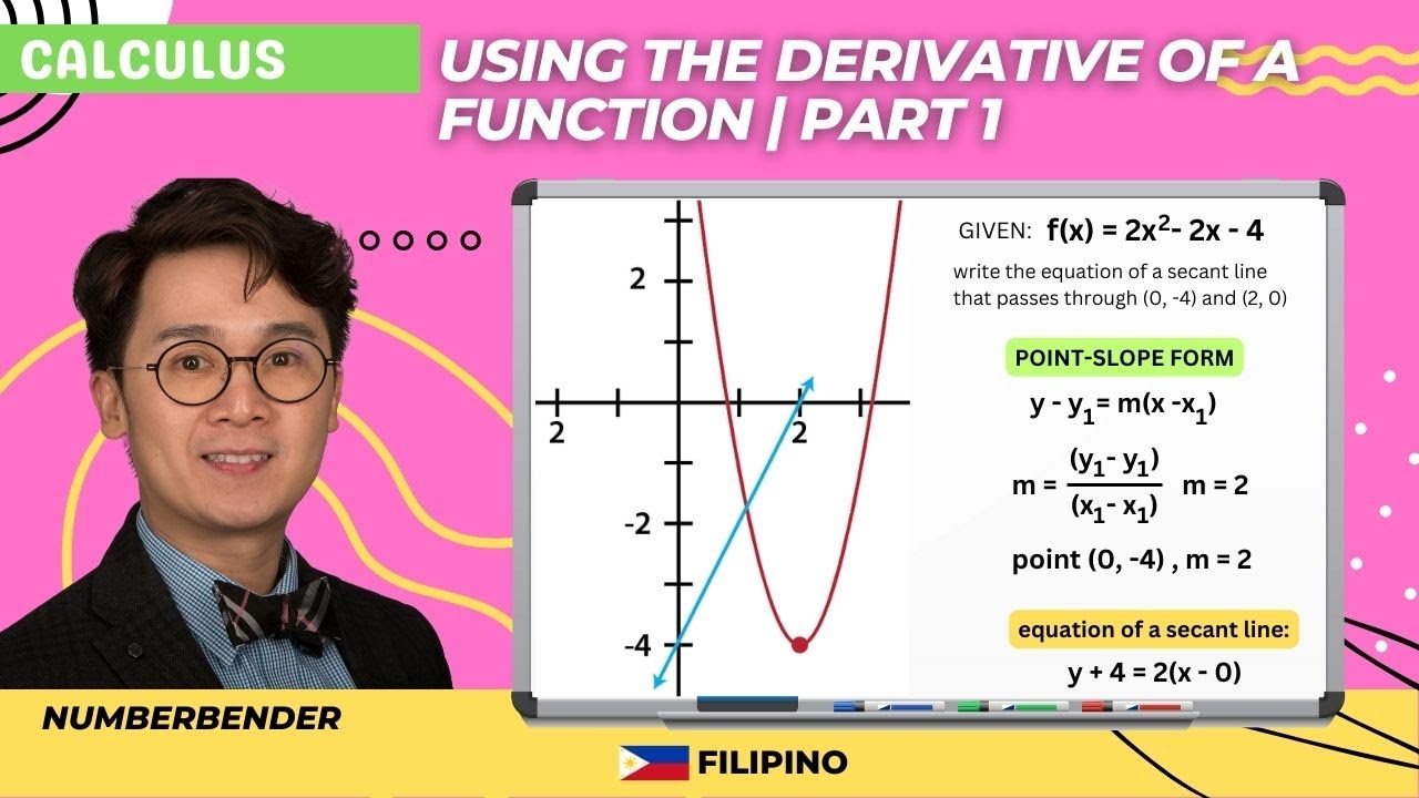 LECTURE: DERIVATIVE RULES SA PAG DIFFERENTIATE NG FUNCTION | (PART 1)