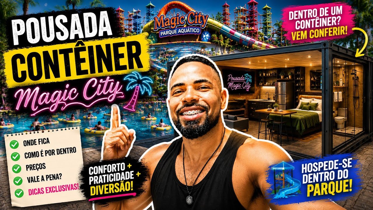 Os Quartos Contêiner do Magic City VALEM A PENA? Descubra