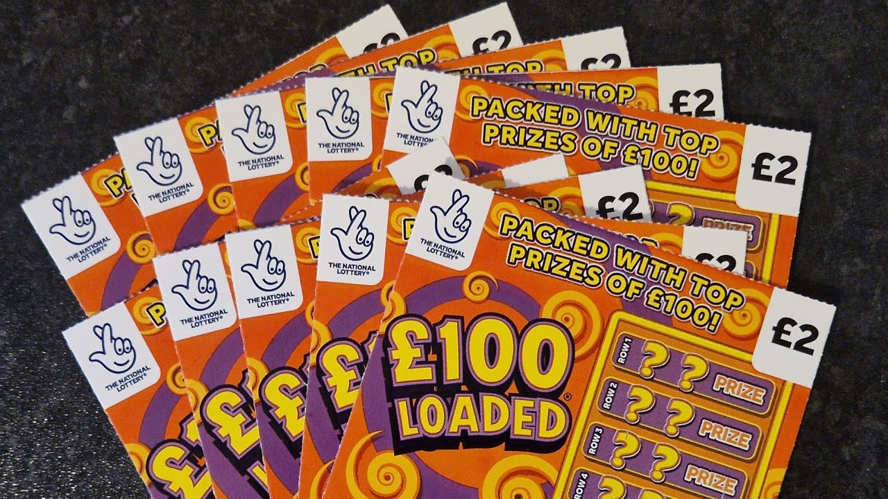 £20 of the Brand New £100 Loaded £2 Allwyn UK National Lottery Scratch Cards