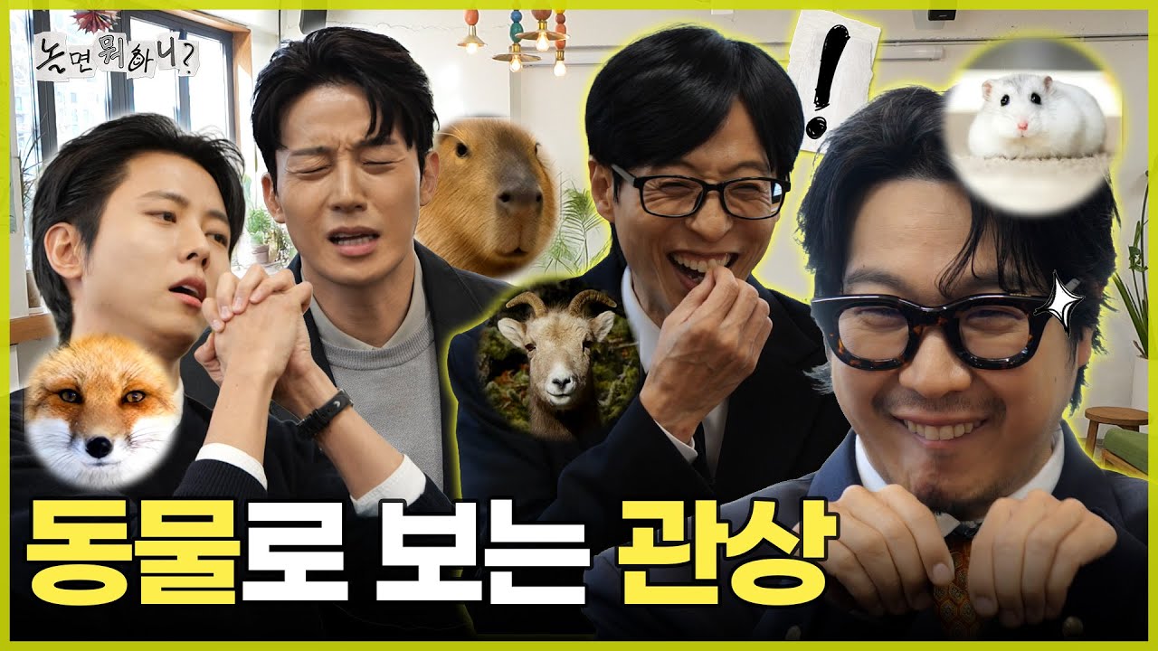 [놀면 뭐하니?] 신년 맞이 동물로 보는 관상 🐹 | #놀면뭐하니? #유재석 MBC260103방송
