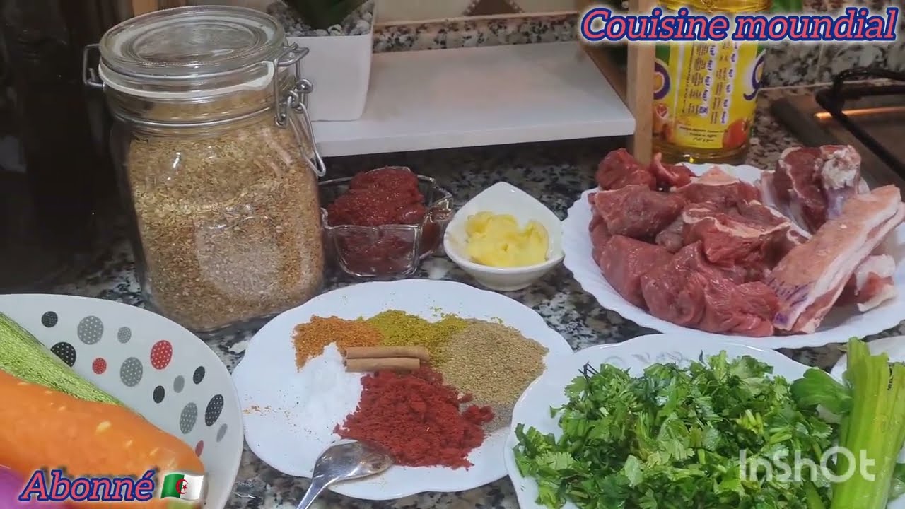 شربة فريك عاصمية للمبتدءات بكل تفاصيلها😋بوراك خطير في البنة💯كل أسرار في هذا فيديو👌😋🇩🇿🇩🇿🌙