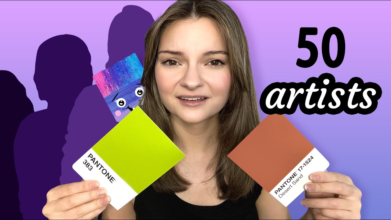 Join 50 artists in the BIGGEST Pantone Art Collab