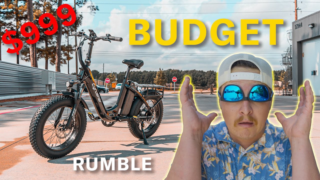 ONLY $999??? | Cyrusher Rumble Review @CyrusherEbikes