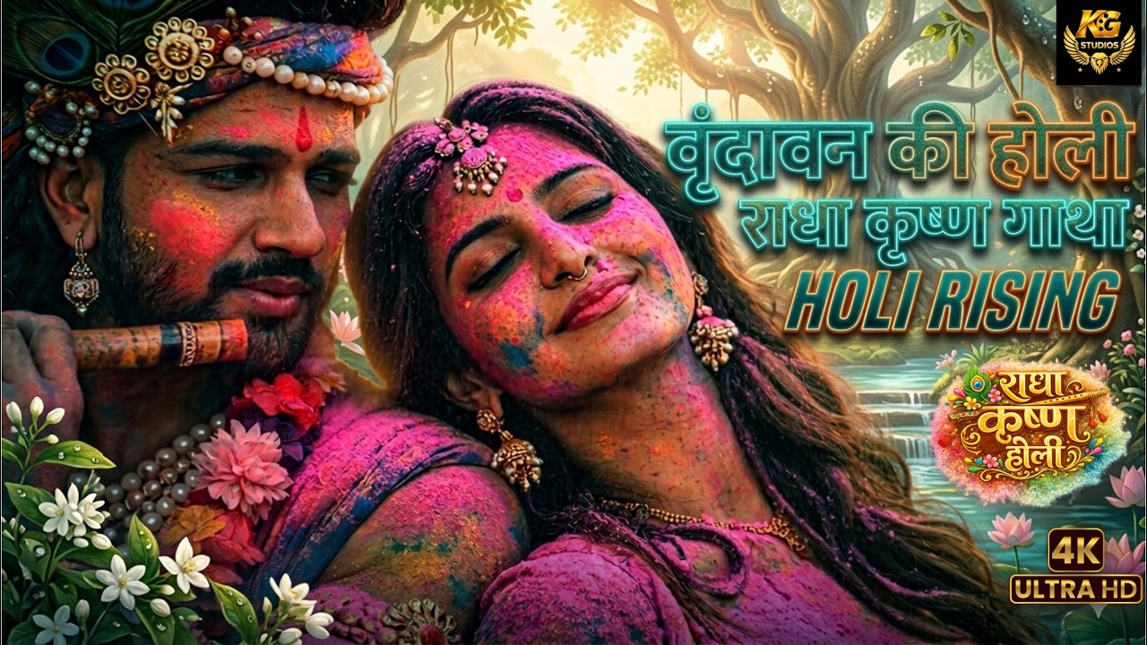 वृंदावन की होली | राधा कृष्ण होली | Radha Krishna Vrindavan Holi Official DJ Song 2026 | KG Studio