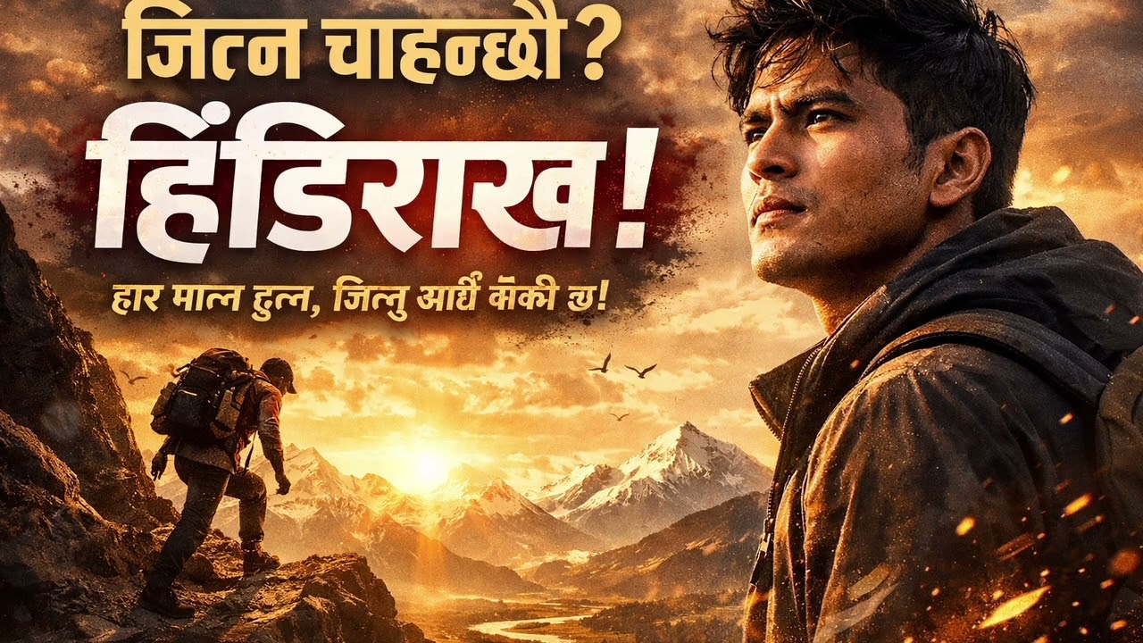 जित्न चाहन्छौ ? हिँडिराख 🔥 | Powerful Nepali Motivational Song 2026