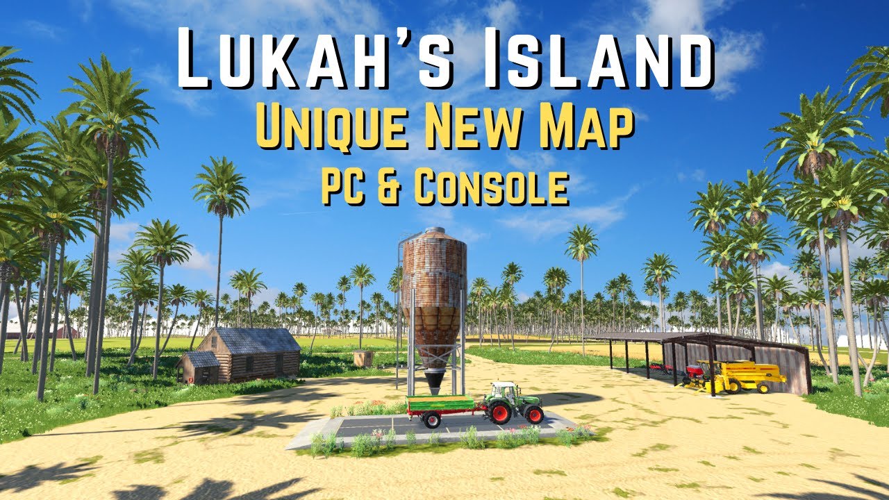 Lukah's Island (by Cazz64) | Farming Simulator 19 | New Map Review