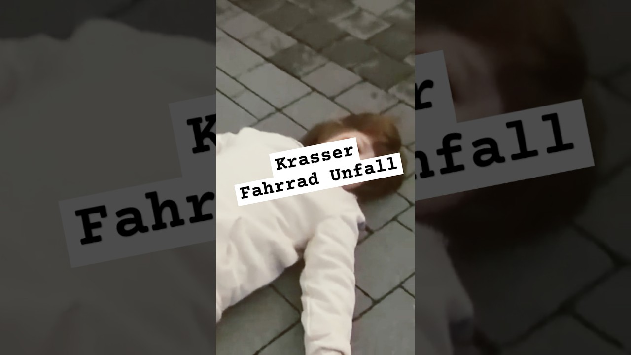 Der schlechteste Fahrrad Unfall auf der Welt #shortvideos