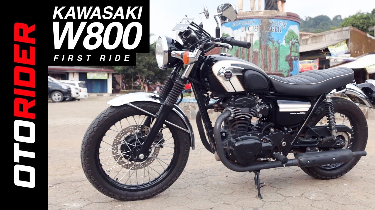 Kawasaki W800 First Ride Review - Indonesia | OtoRider | Supported by GIIAS 2017