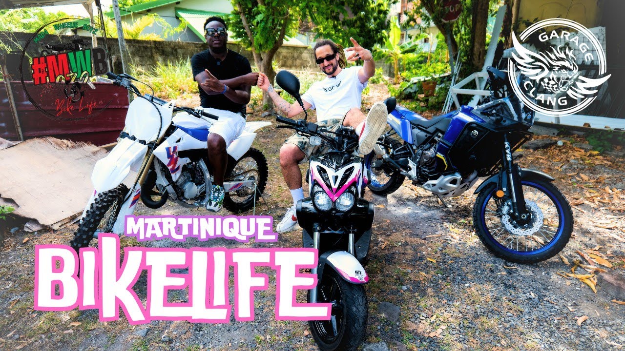 UN PILIER DE LA BIKELIFE EN MARTINIQUE!!! Simsima - MADA WHEELIE BOYZ