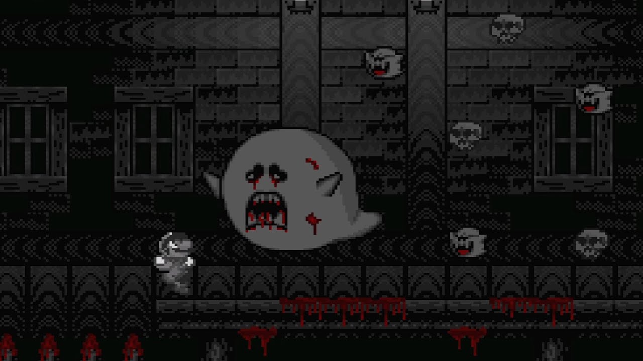 The Haunt - SMW Horror Rom Hack (Both Endings)