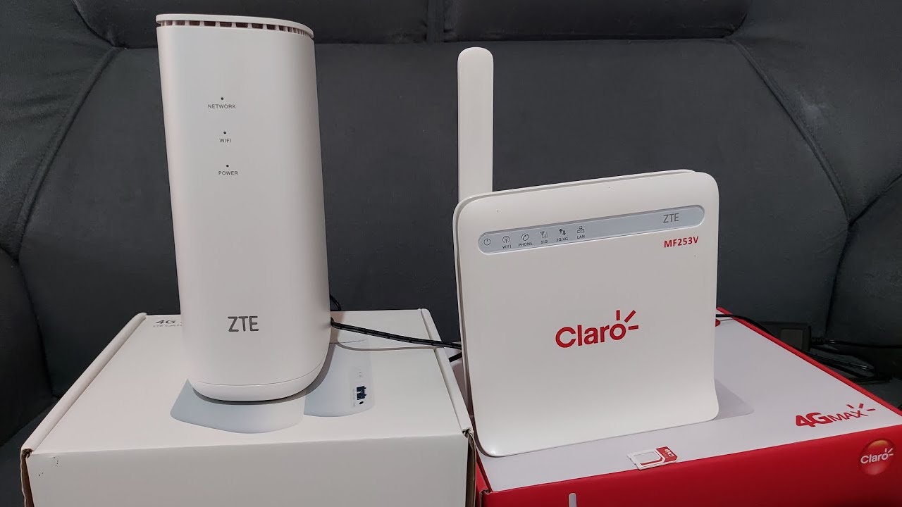 Teste de velocidade na Claro Comparando Modem ZTE MF289D Vs ZTE MF253V