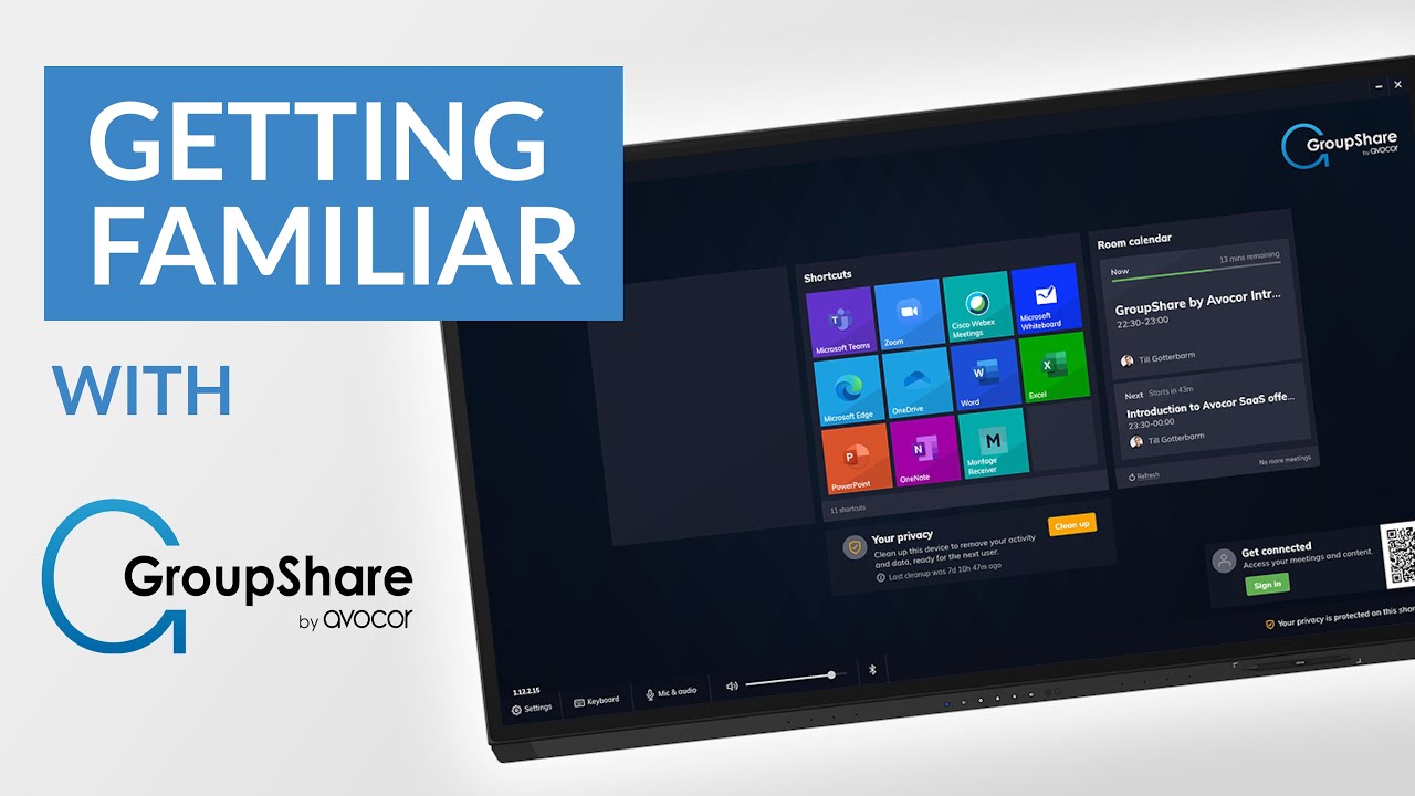 Tech Tips - Avocor GroupShare