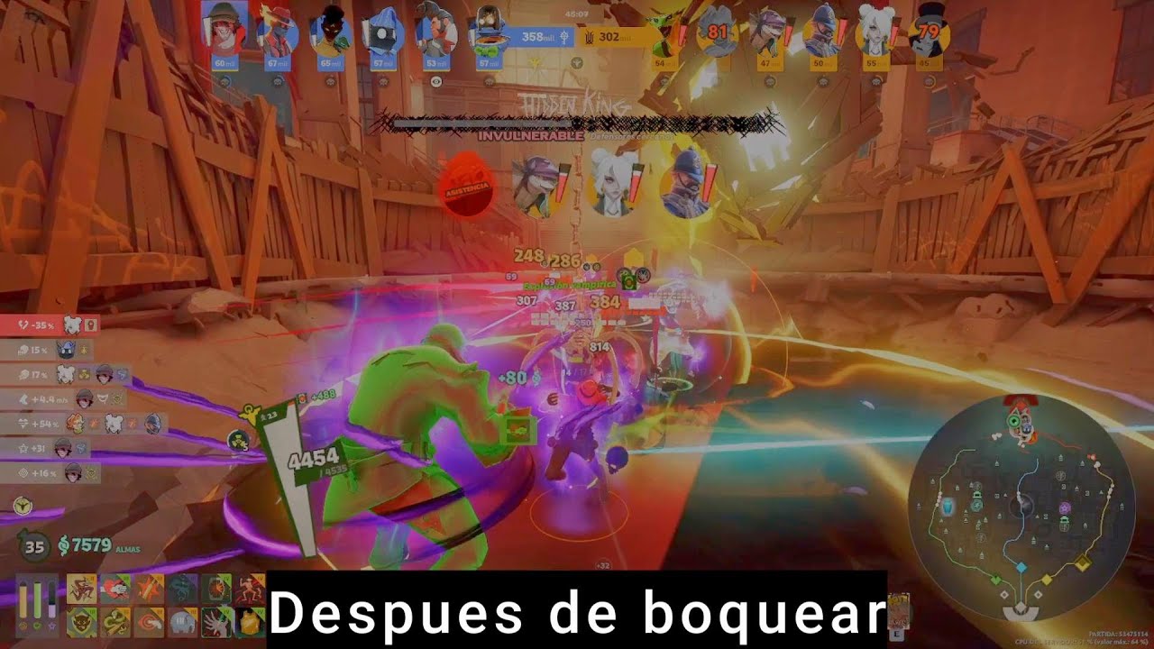 Remontada tremenda contra un bocon sinclair Vagabundo gameplay Deadlock