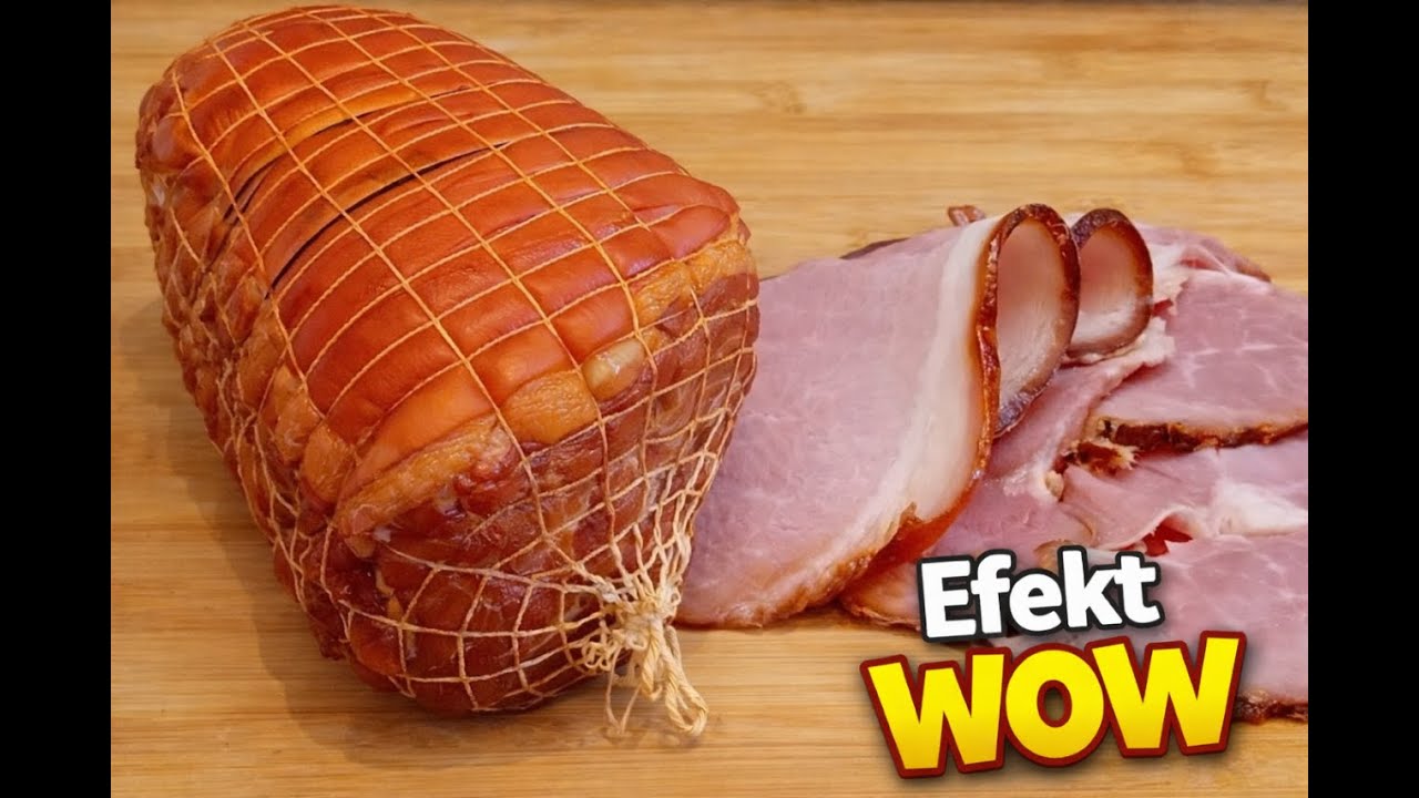 Szynka z leżakowanej  solanki i suszona na powietrzu | zrobiła się MAGIA