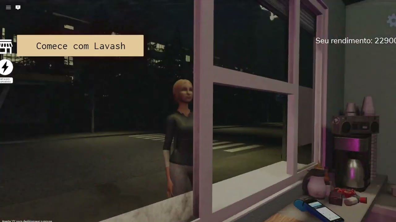 SHAWARMA KIOSK JOGO DE TERROR TENEBROSO KKKK LEVEI MO SUSTÃO