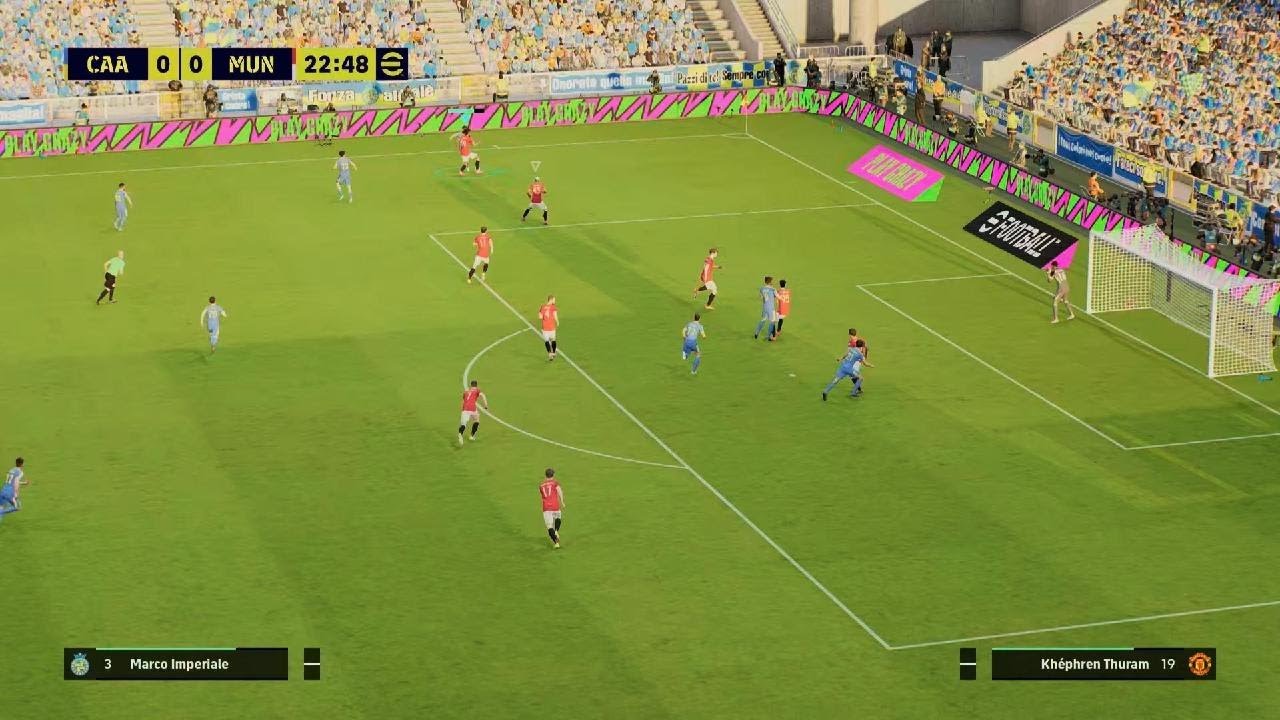 Powerful Lukaku scores goal PES 26 challenge