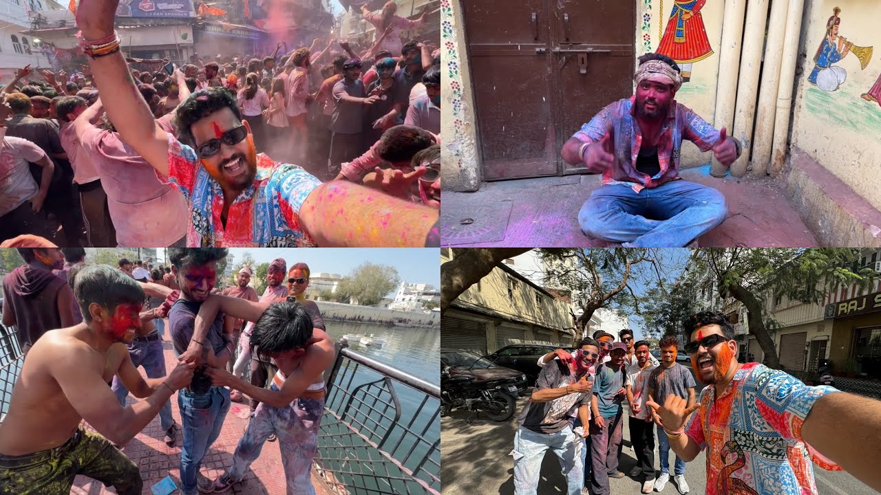 Holi vlog 2026 😍 sab k kapde faad diye || @bunty_k_official 