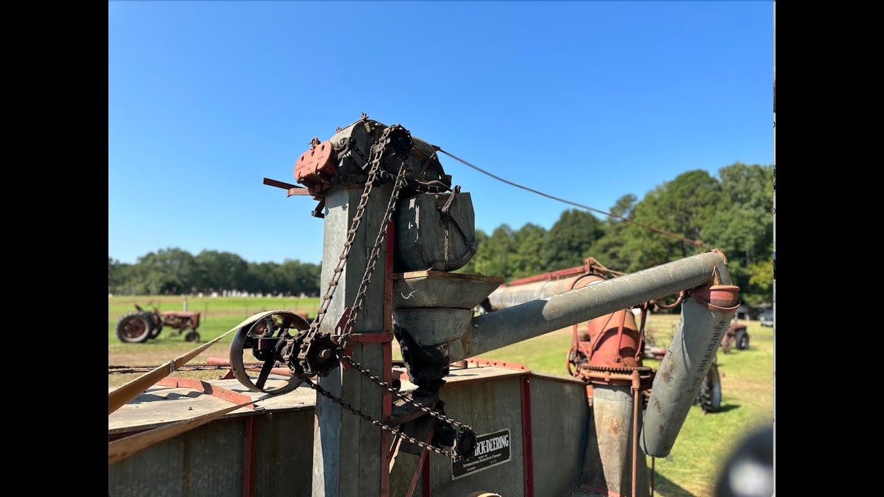 90+ Year Old McCormick-Deering Grain Thresher