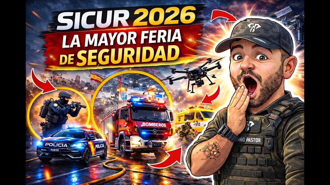 #9 La MAYOR feria de seguridad de España (SICUR 2026) es impresionante