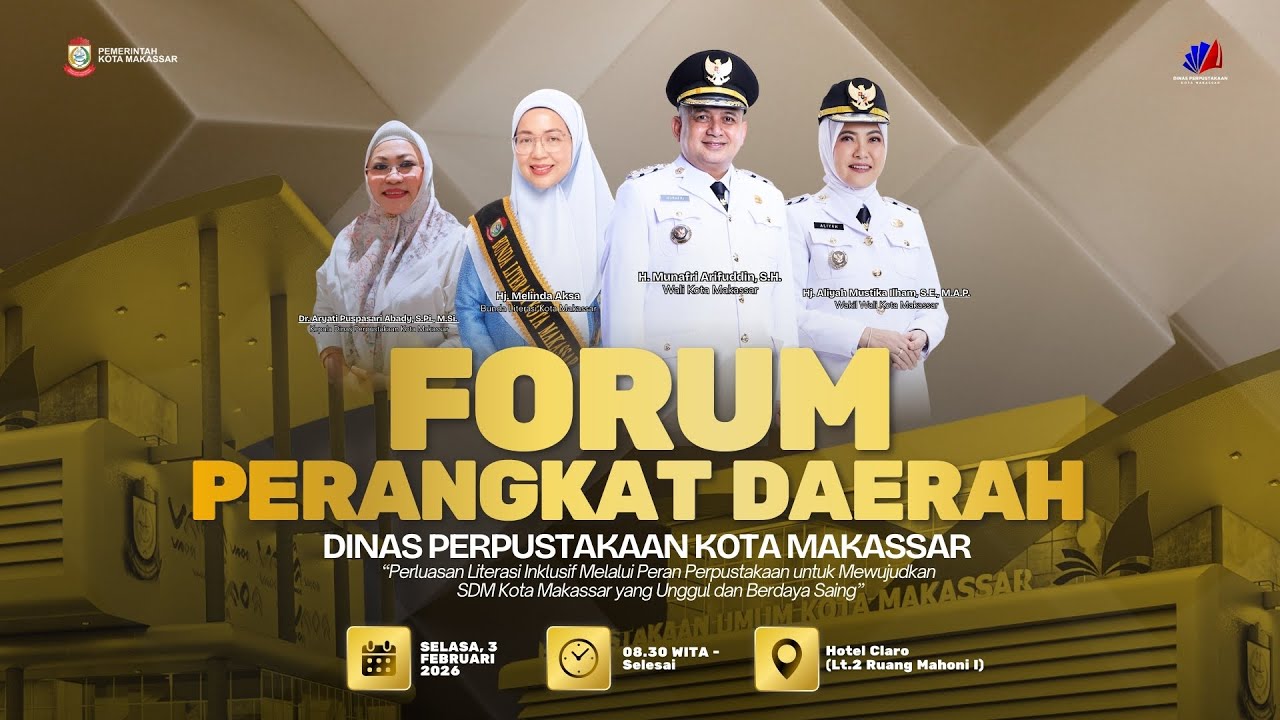 Forum Perangkat Daerah Dinas Perpustakaan Kota Makassar