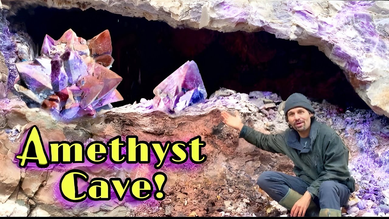 Massive Amethyst Crystals Found Mining in Canada!