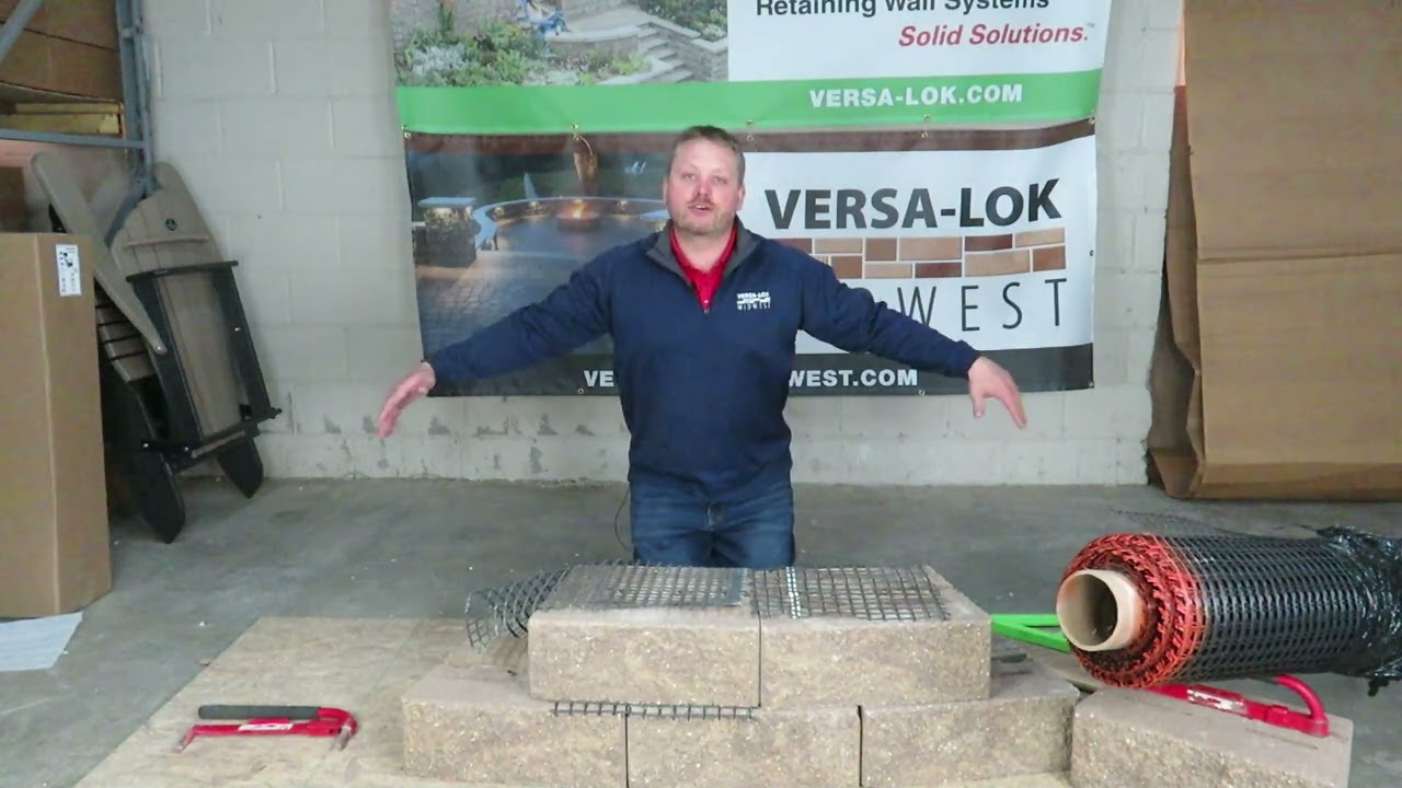 16. Build tall walls with VERSA-Grid!