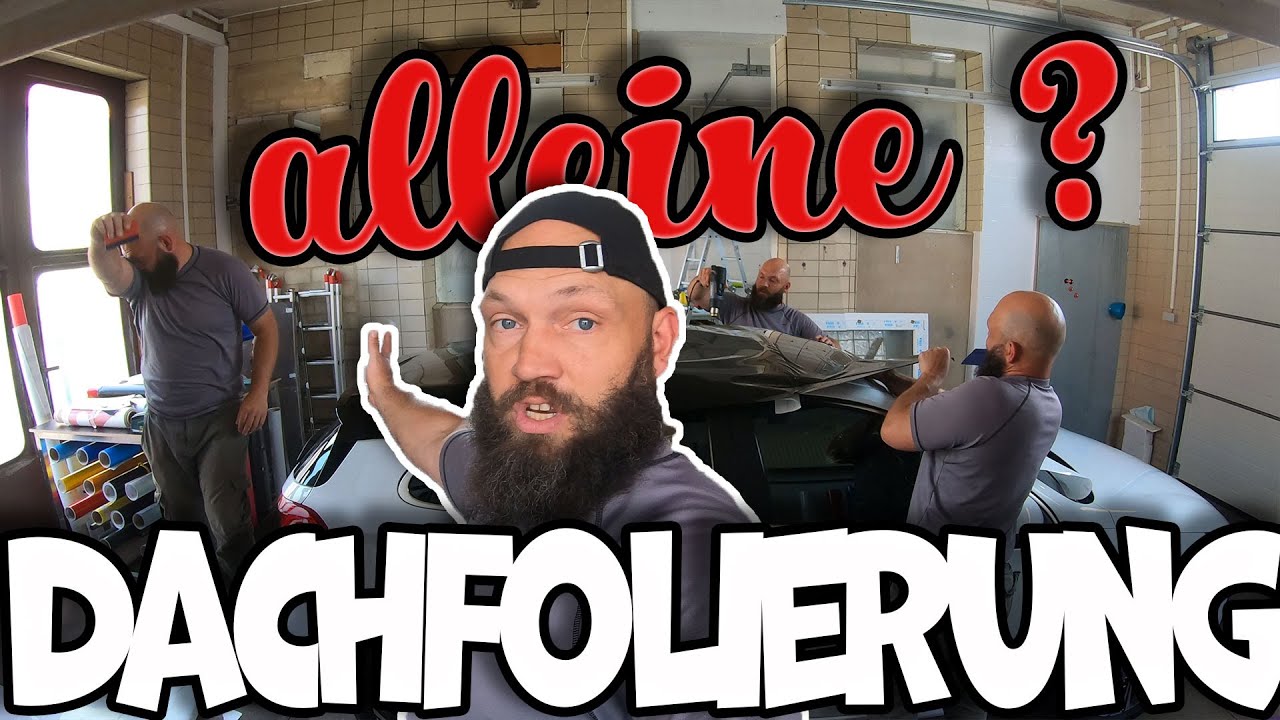 😖Wutausbruch am Hyundai i30 ?! Dach folieren mit - Auto alleine folieren - mach das nicht