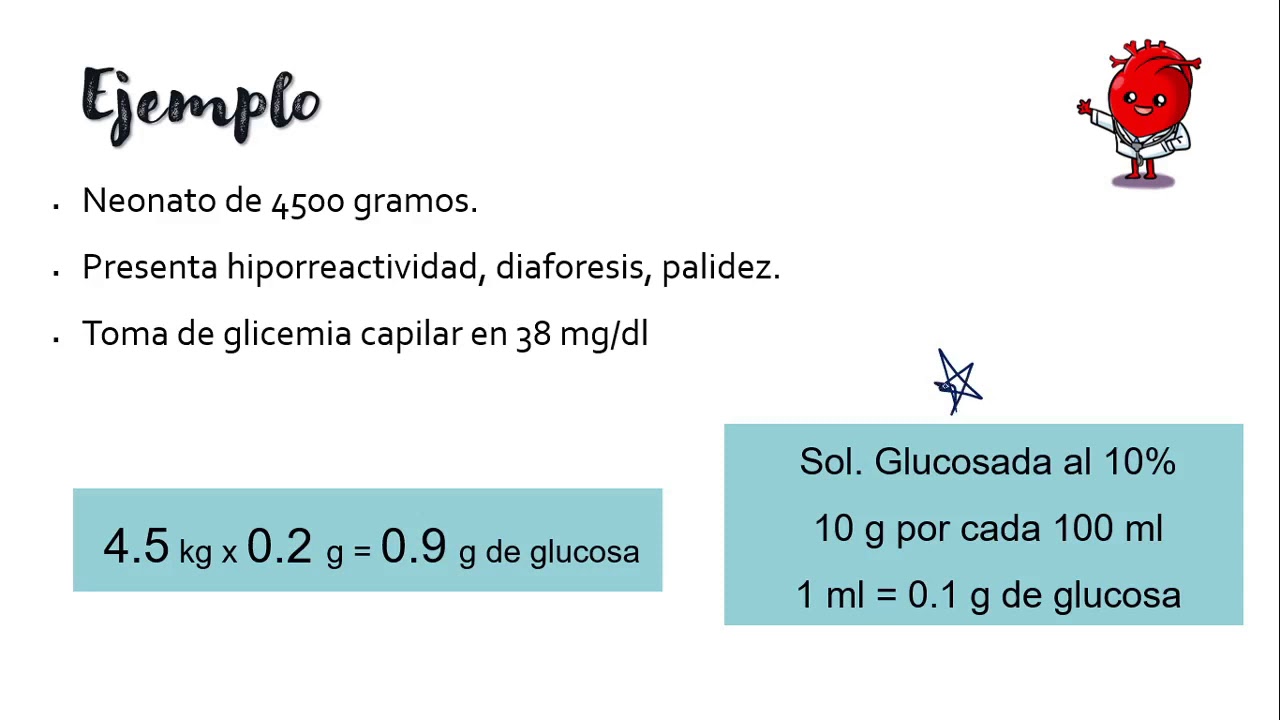 Tratamiento Hipoglucemia | Corrección | Fórmulas | Neonatal