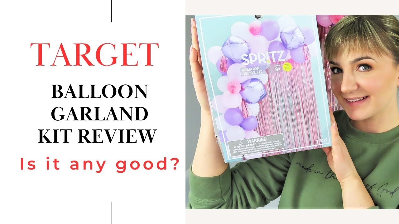 Target Balloon Garland Kit Review