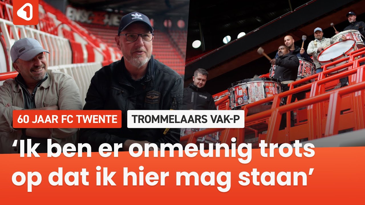 De trommelaars van FC Twente | 60 jaar FC Twente