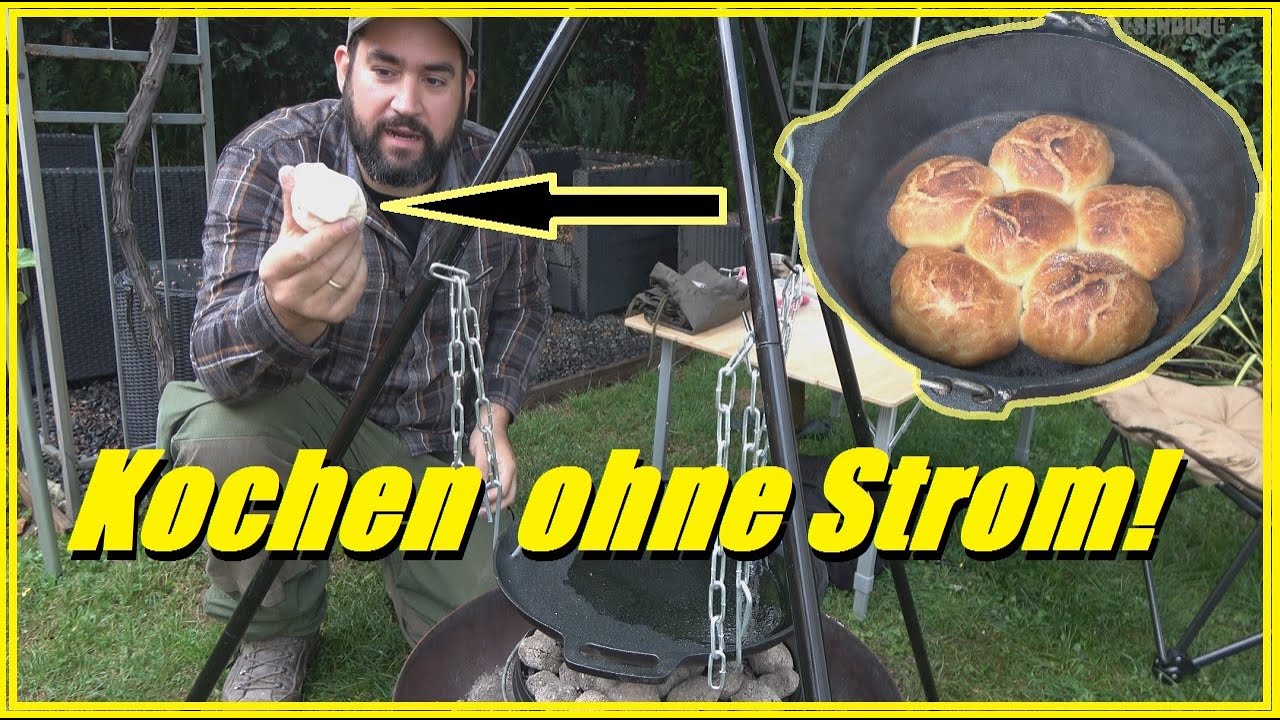 Blackout - Brot backen ohne Strom! | Prepper Kochschule