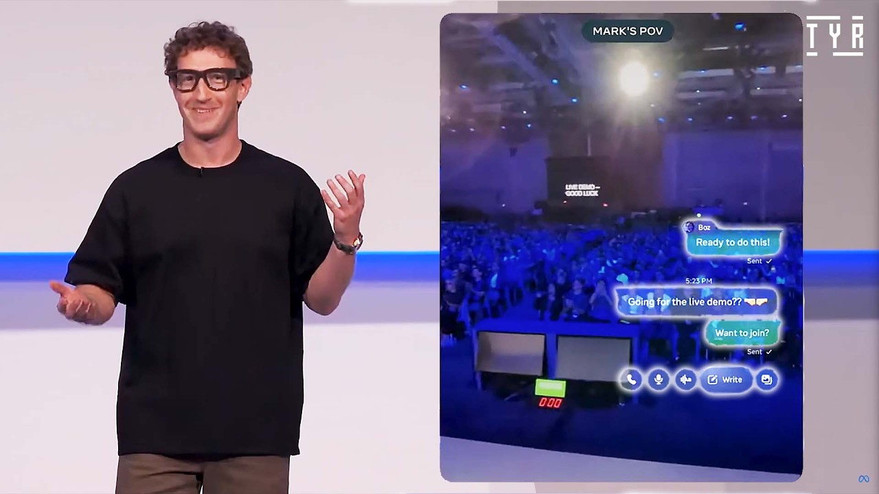 ОЧКИ Meta Ray-Ban Display: полная демонстрация на сцене и провалы
