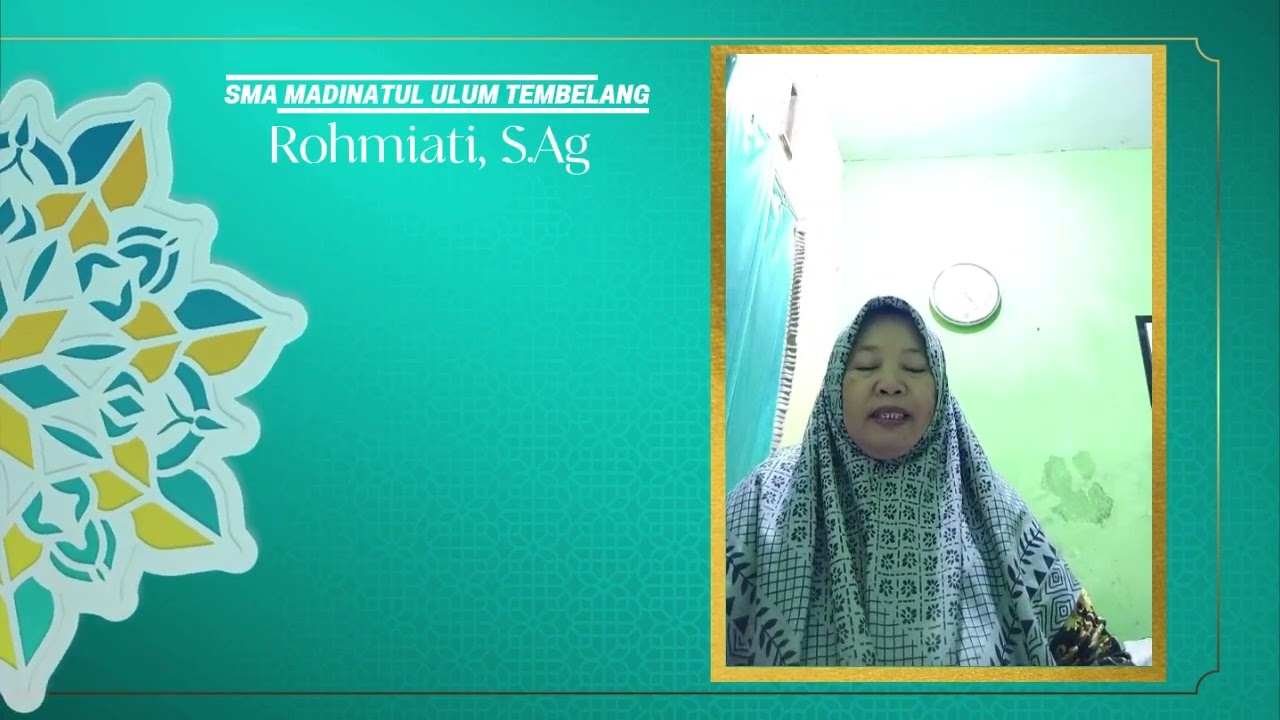 KULTUM RAMADAN - SMA MADINATUL ULUM TEMBELANG