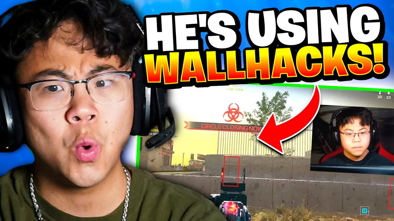 KOREAN SAVAGE USING WALLHACKS IN WARZONE 3?!