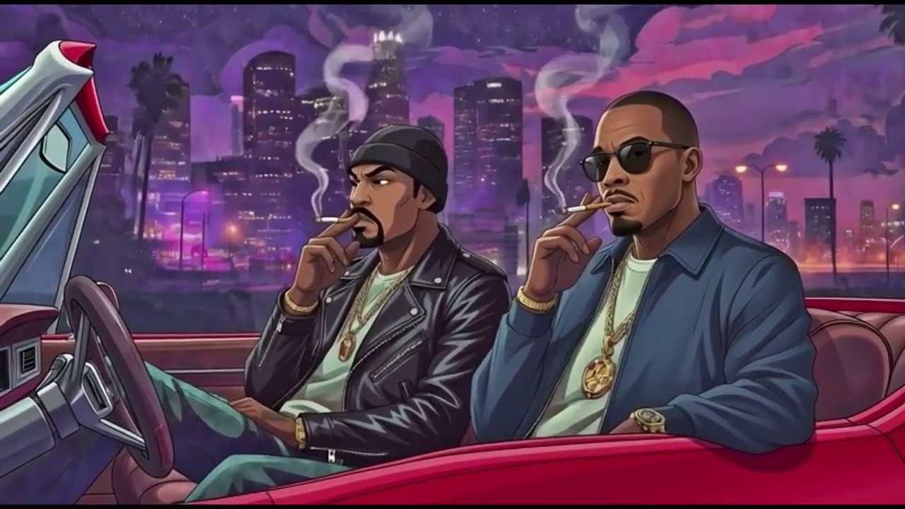 Smoke on Streets & Soul –  90s G-Funk & Soul — Chill Rap Mix | 420 Vibes | Snoop‑Inspired West Coast