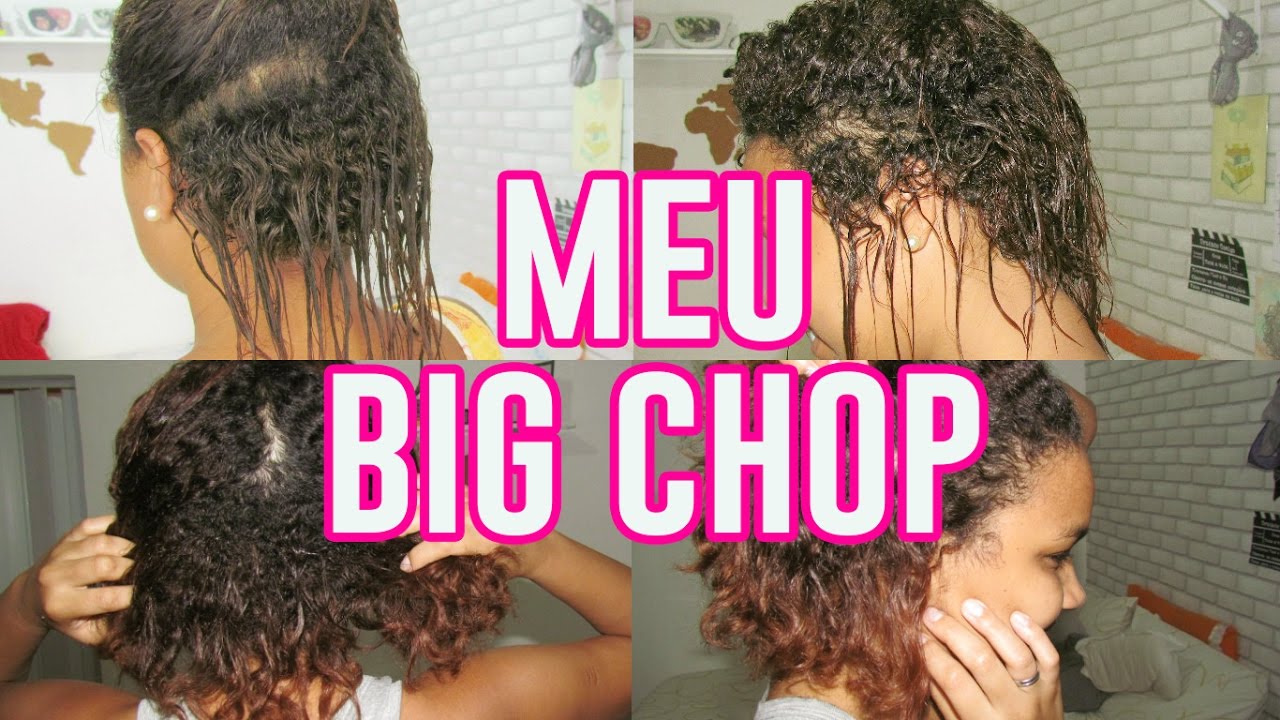 Fiz MEU BIG CHOP depois de 5 meses de transição | Floripa