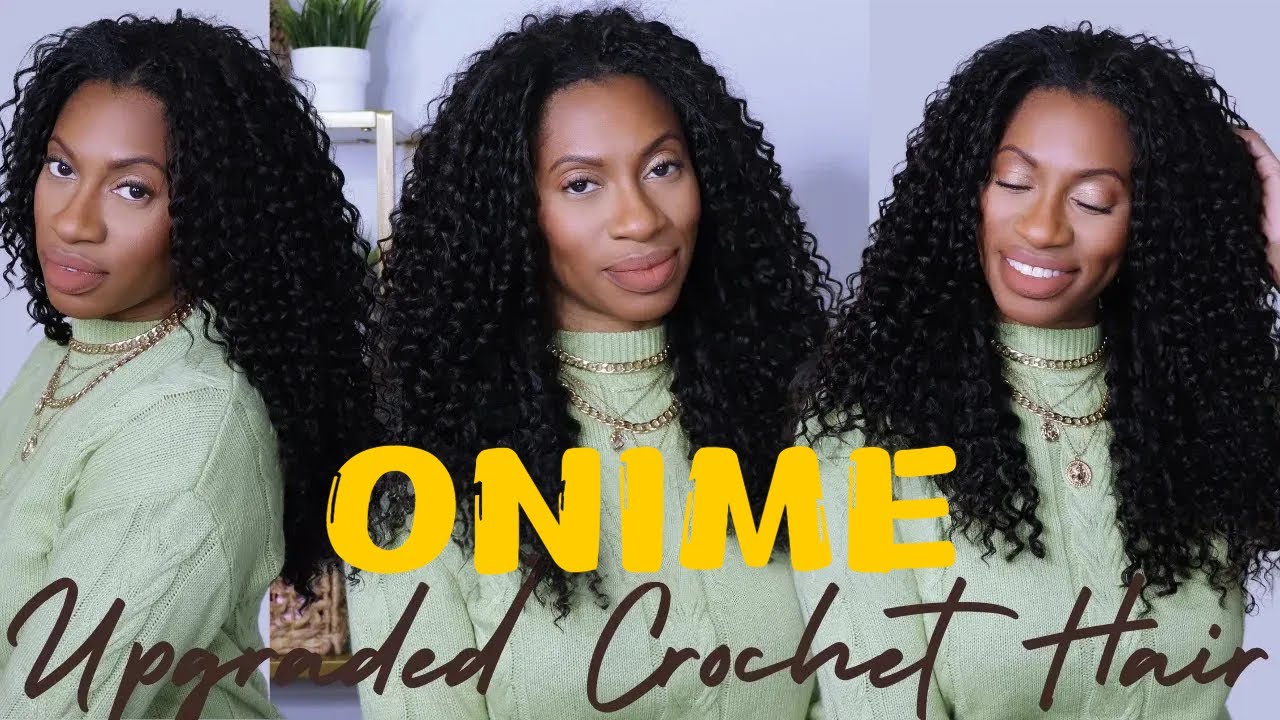 You Won’t Believe This New Style ft. ONIME Human Hair Curly Crochet hair