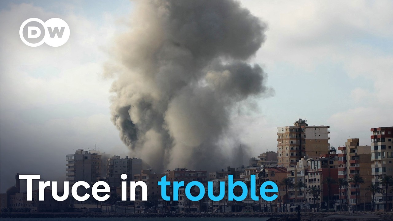 Ceasefire in jeopardy? Israel hits Beirut after Hezbollah fire | DW News