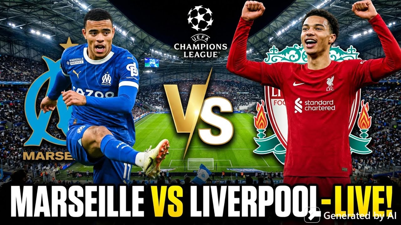 Marseille vs Liverpool Champions League Clash. Who comes out on top?